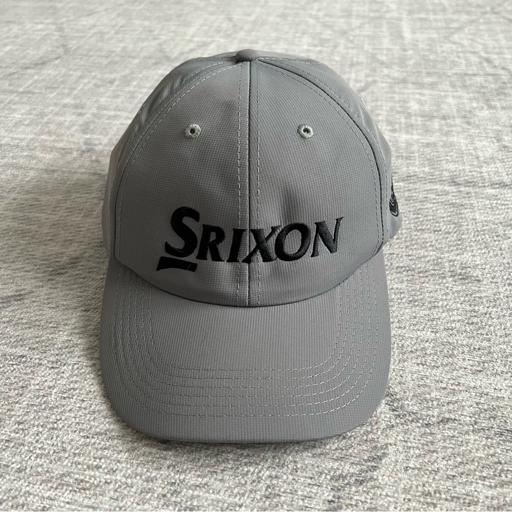 Srixon 2020 Battle of the Bend Athletic Adjustable Velcro OSFM Grey Golf Hat